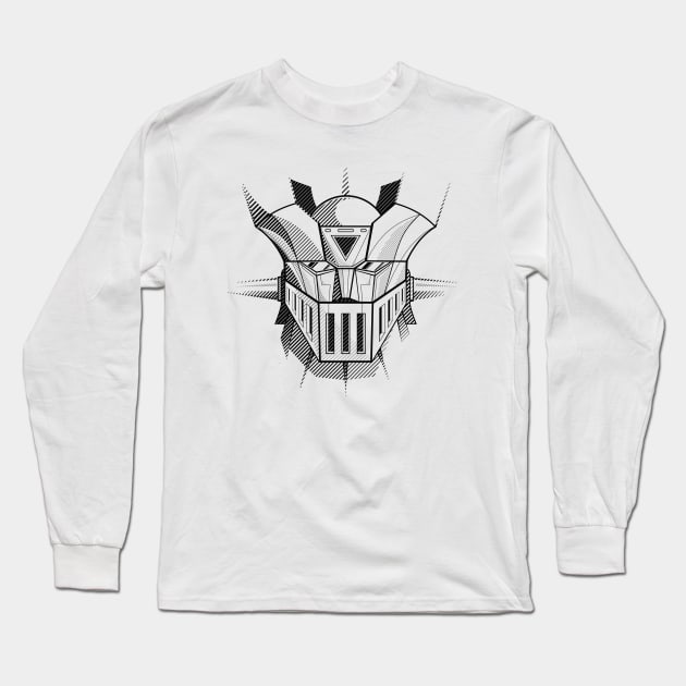 081b Project Mazinger Long Sleeve T-Shirt by Yexart